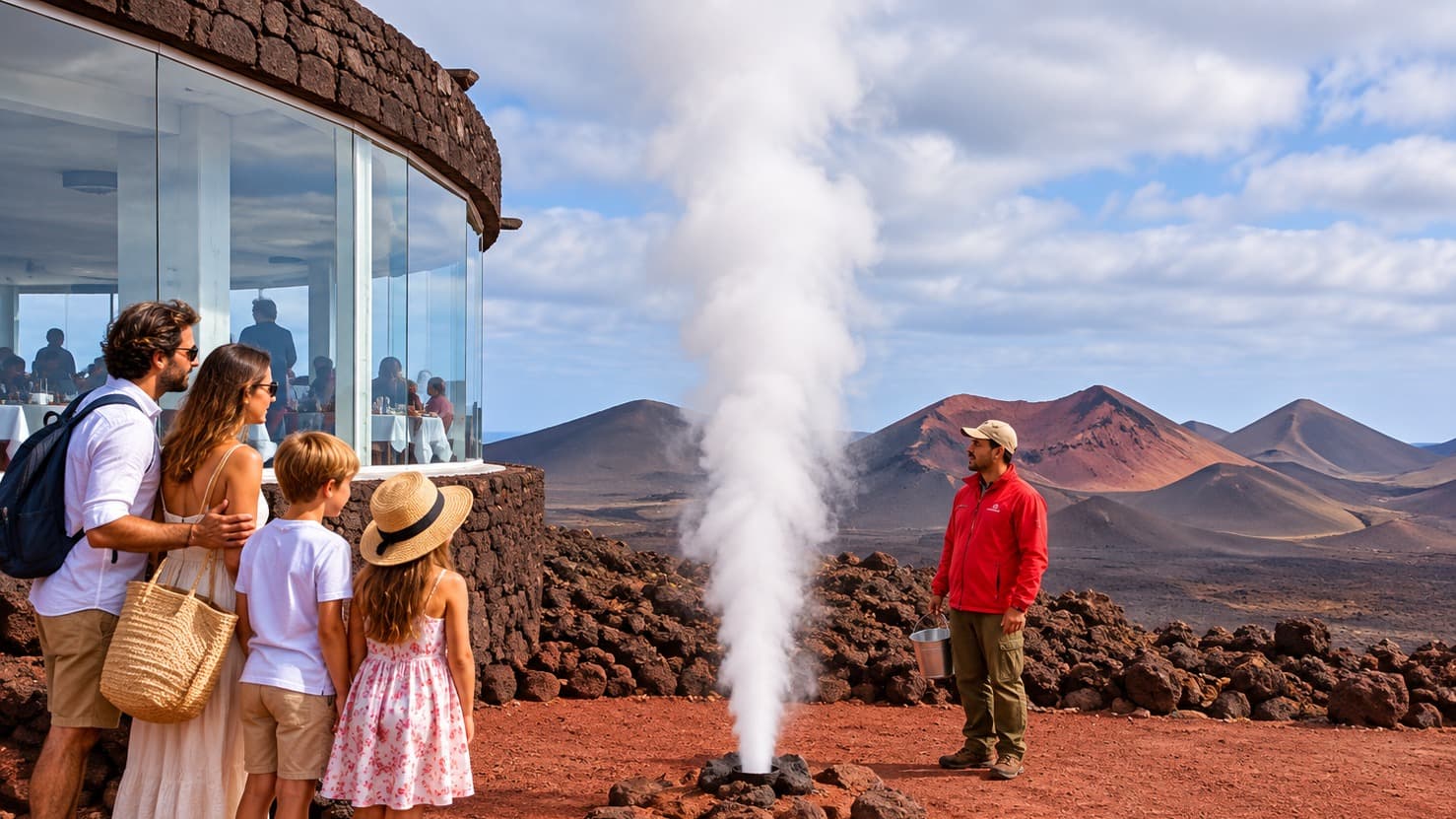 Timanfaya Express: excursión al Parque Nacional de Timanfaya