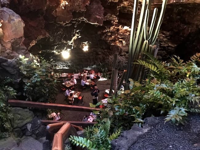 The Jameos del Agua Cave in Lanzarote