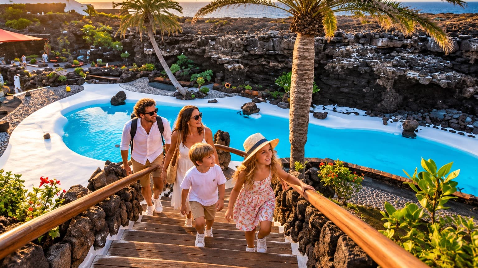 Grand Tour de Lanzarote para Cruceros: Timanfaya, Jameos del Agua y Jardín de Cactus