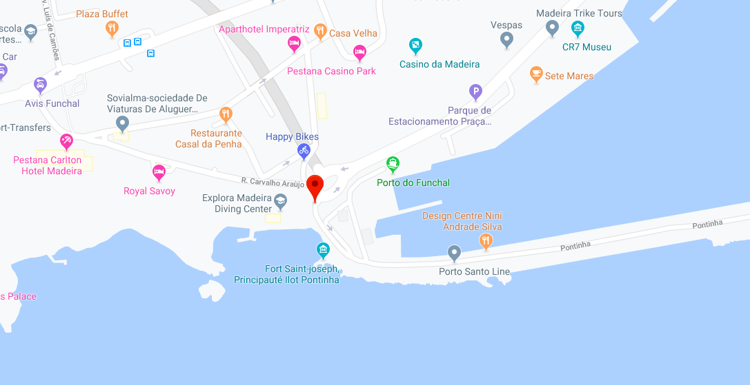 Punto de encuentro en Funchal (Madeira)