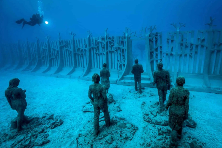 Jason deCaires´sculpture