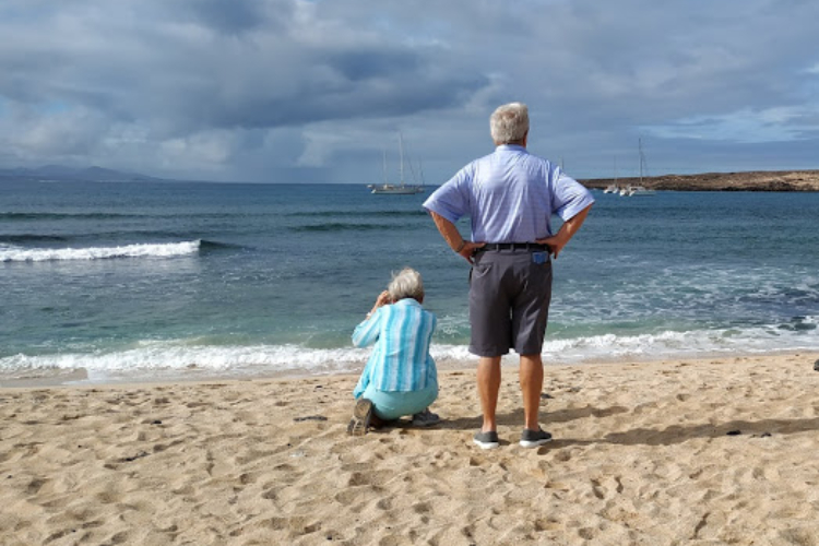 Pareja en la Graciosa